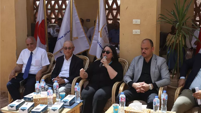 نائبة وزيرة التضامن تفتتح مركز تصنيع الألبان بالوادي الجديد لدعم المرأة والشباب