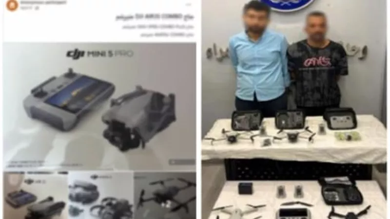 فيسبوك كشفهم.. سقوط شخصين بحوزتهما 5 طائرات «درون» داخل شقة بالسيدة زينب