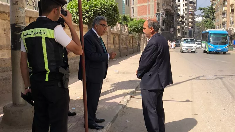 محافظ الدقهلية يتفقد الحالة العامة بالشوارع والميادين 