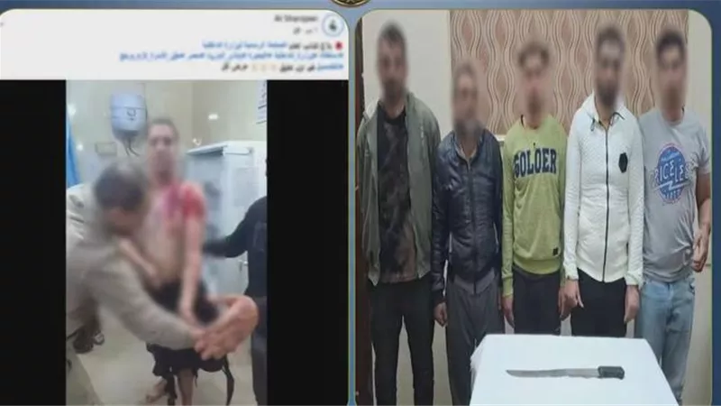 ضبط 5 متهمين لاعتدائهم على أسرة باستخدام مادة حارقة وسلاح أبيض بالبحيرة