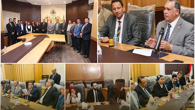وفد التنسيقية يلتقي نقيب المحامين لبحث تعزيز التعاون المشترك في الملفات القانونية والتشريعية