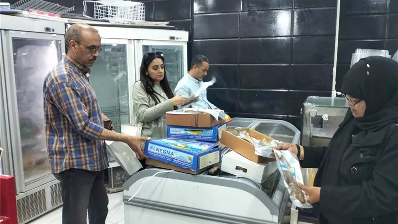 تحرير 3442 مخالفة تموينية على مستوى مراكز المنيا  