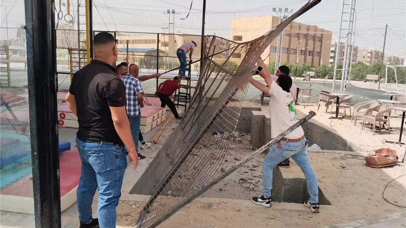 حملة مكبرة بحي ثالث الإسماعيلية لإعادة الانضباط ومواجهة العشوائيات