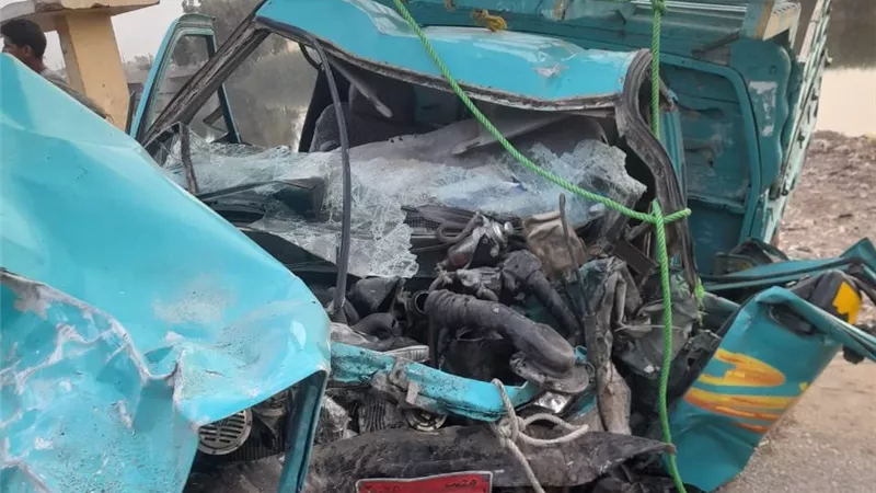 حادث مروري بالقوصية.. 13 مصابًا إثر تصادم سيارتين بأسيوط