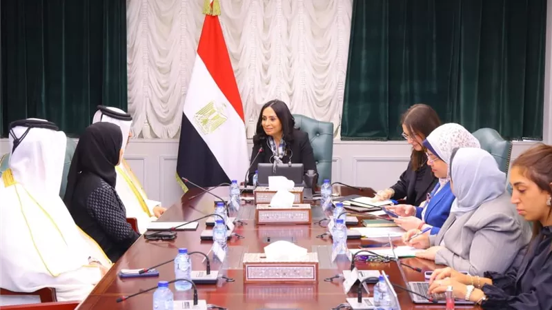 تعزيز الشراكة الاجتماعية.. وزيرة التضامن تستقبل سفير قطر في أول زيارة رسمية