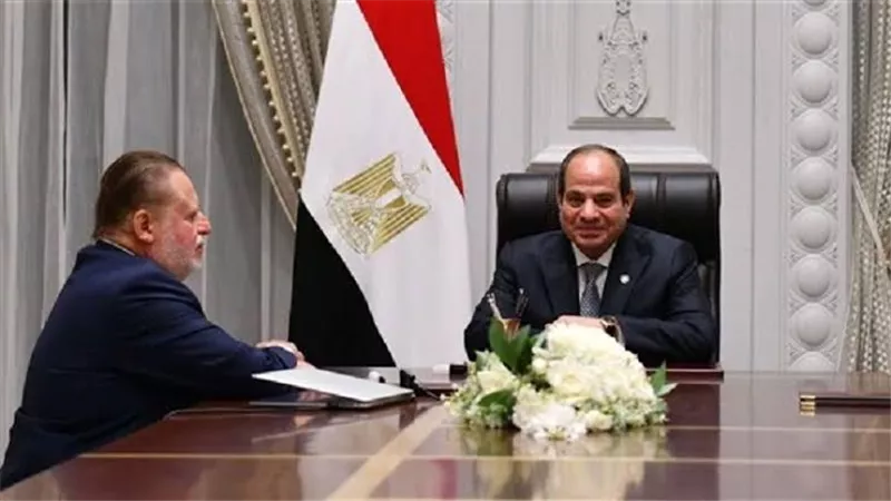 احتواء التضخم.. تفاصيل اجتماع الرئيس السيسي مع محافظ البنك المركزي