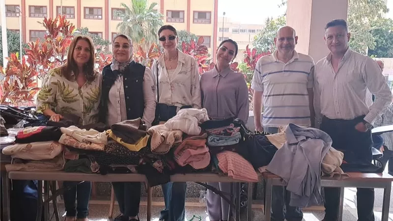 انطلاق فعاليات معرض الملابس الخيري التاسع والثلاثين بطب الإسكندرية 