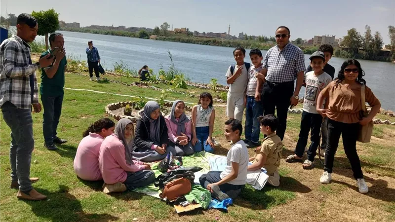 محافظ الدقهلية يتابع أعمال الانتهاء من إنشاء حديقة الكورنيش بمدينة شربين