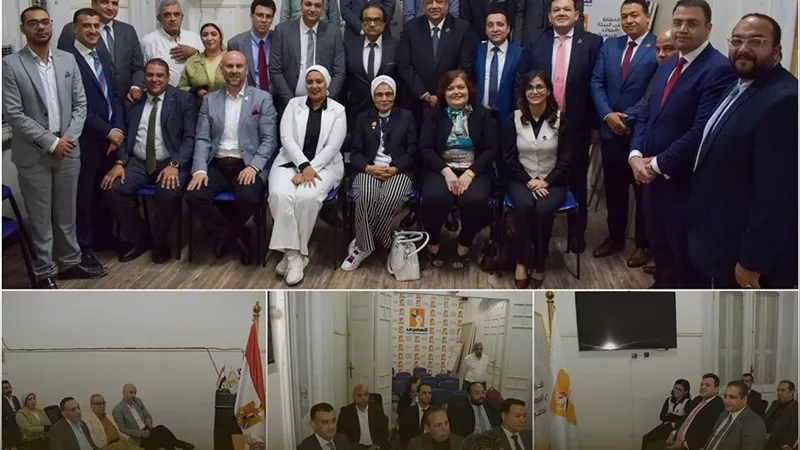 تنسيقية شباب الأحزاب وأعضاء المصري الديمقراطي يناقشون عدد من القضايا التشريعية والسياسية 