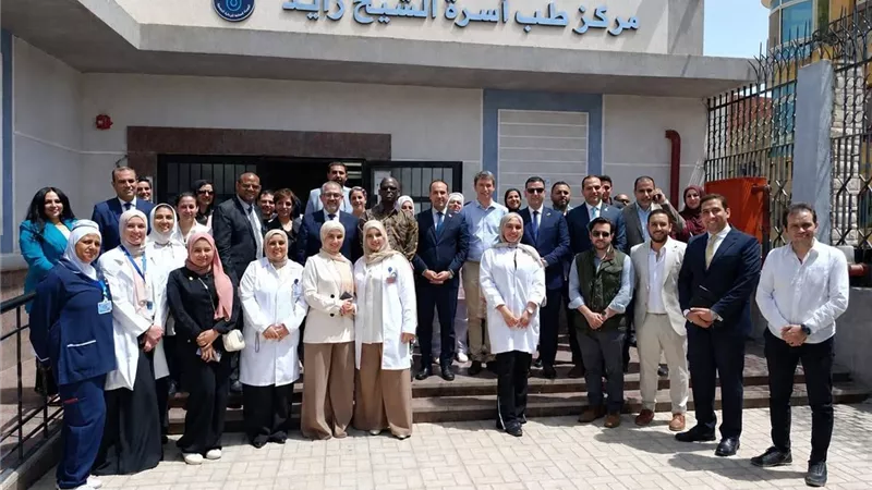 المديرون التنفيذيون لهيئتي الرعاية الصحية و التأمين الشامل يستقبلون نائب رئيس البنك الدولي في جولة لمنشآت الرعاية الصحية بالإسماعيلية
