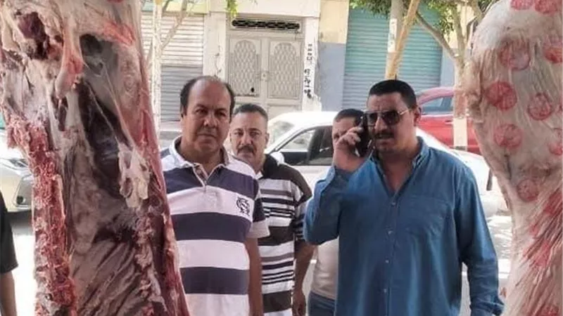 ضبط الأسواق بالشرقية.. حملات رقابية على المجازر ومحلات بيع اللحوم