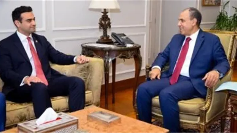 وزير الخارجية يبحث مع عضو بالنواب الأمريكي دعم الشراكة بين مصر وأمريكا