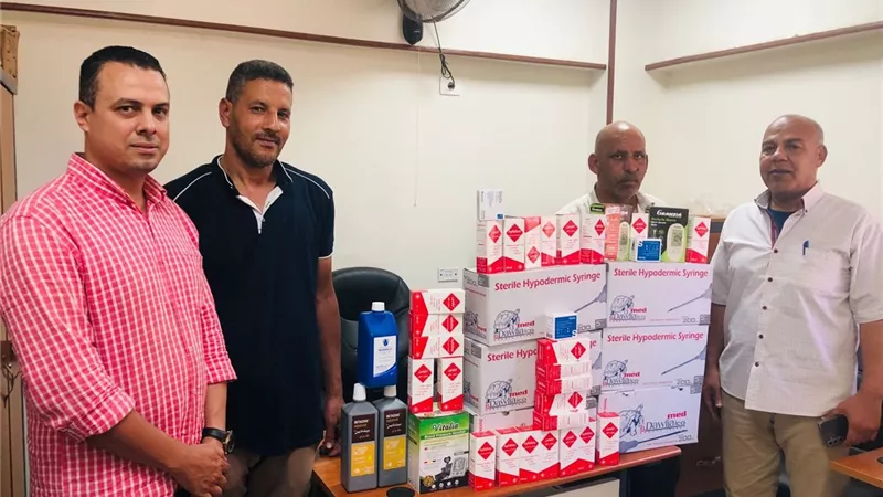 ضبط أدوية مغشوشة ومنشآت طبية غير مرخصة خلال حملات رقابية بالفيوم