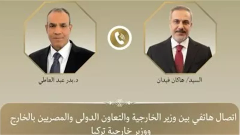 خفض التصعيد في المنطقة.. تفاصيل لقاء وزير الخارجية ونظيره التركي