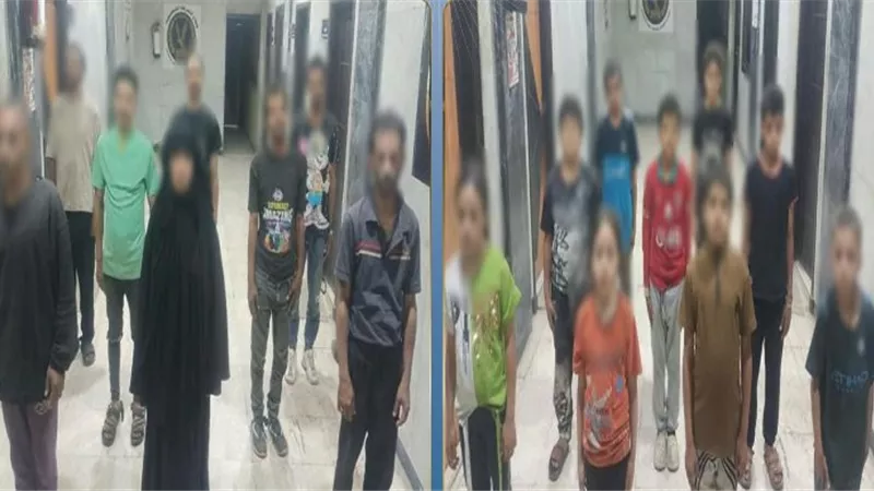 برفقتهم 9 أحداث.. سقوط شبكة لاستغلال الأطفال في التسول بالقاهرة