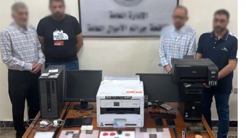 سقوط تشكيل عصابي لتزوير المحررات الرسمية بالإسكندرية
