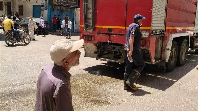 حريق داخل شقة في نجع حمادي بقنا.. والحماية المدنية تسيطر دون خسائر