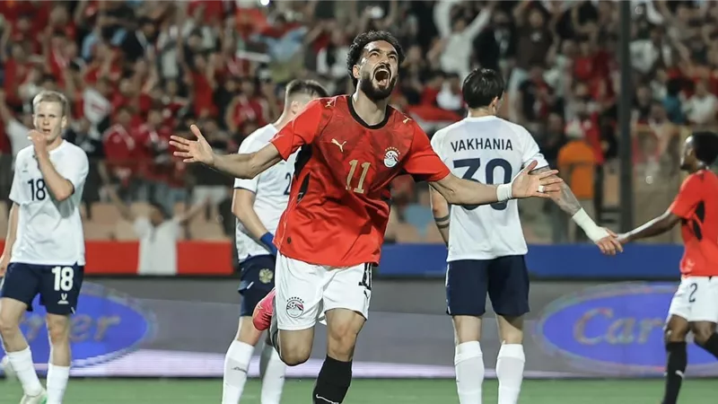 منتخب مصر يفوز على روسيا وديًا استعدادًا لكأس العالم