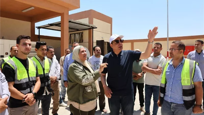 بتكلفة 70 مليون.. كدواني يتابع مشروع محطة رفع صرف صحي تل بني عمران