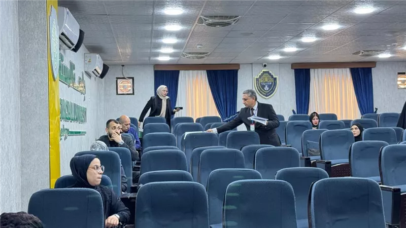 انطلاق امتحانات دراسات حقوق المنصورة بجامعة المستقبل العراقية 