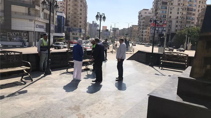 محافظ الدقهلية يقود حملة شاملة لإعادة المظهر الحضاري لميدان «أم كلثوم»