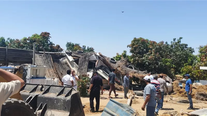 تنفيذ 16 حالة تعدٍّ على مساحة فدانين خلال حملات بالإسماعيلية 