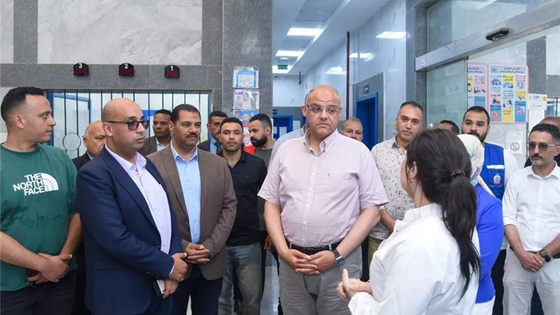محافظ الإسكندرية يتفقد وحدة طب أسرة 