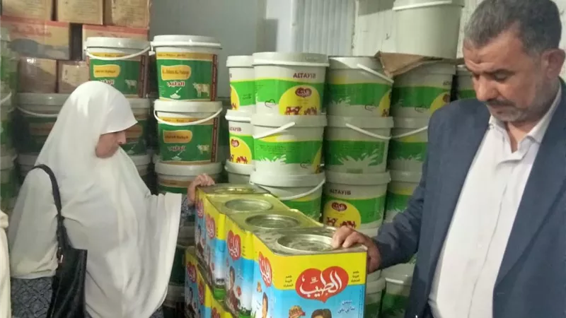 ضبط 4 أطنان من السمن والزيوت و15 شيكارة دقيق مجهول المصدر بالشرقية 
