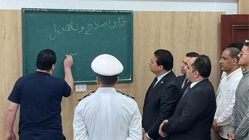 النيابة العامة تُجري تفتيشًا لمركز إصلاح وتأهيل جمصة 3 و4