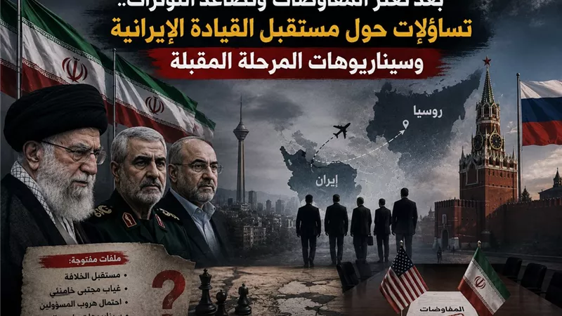 بعد تعثر المفاوضات.. هل يهرب قادة النظام الإيراني إلى روسيا؟|تقرير