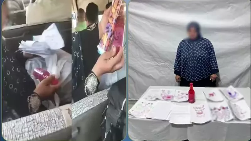 الأمن يكشف حقيقة حيازة سيدة لأدوات دجل داخل ميكروباص بالشرقية 