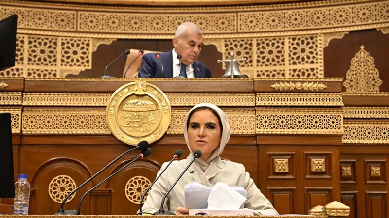 سحر نصر أمام الشيوخ: 900 ألف فرصة عمل سنويًا وخطة تنمية تربط الإنفاق بالأثر