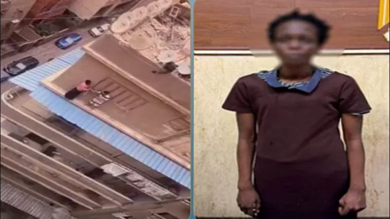 الداخلية تكشف ملابسات فيديو محاولة سيدة أجنبية القفز من عقار بالقاهرة