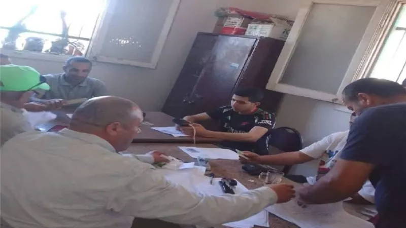 تعاون أبو حمص يتابع صرف الأسمدة الصيفية بمنفذ برسيق 
