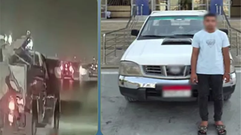 القبض على سائق ربع نقل تسبب في إصابة عامل توصيل بالقاهرة