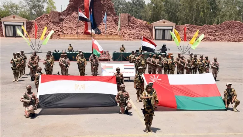 تدريب عسكري مشترك بين مصر وعُمان لتعزيز التنسيق وتوحيد المفاهيم القتالية