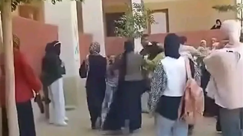 أمن الشرقية يفحص واقعة التعدي على سيدة داخل فناء مدرسة بالشرقية 