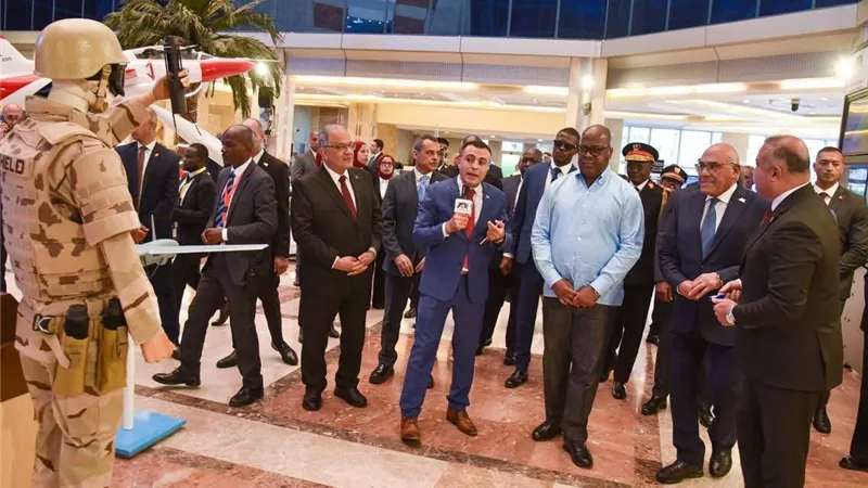 تعزيز التعاون الصناعي الإفريقي.. رئيس الكونغو يتفقد قدرات الهيئة العربية للتصنيع