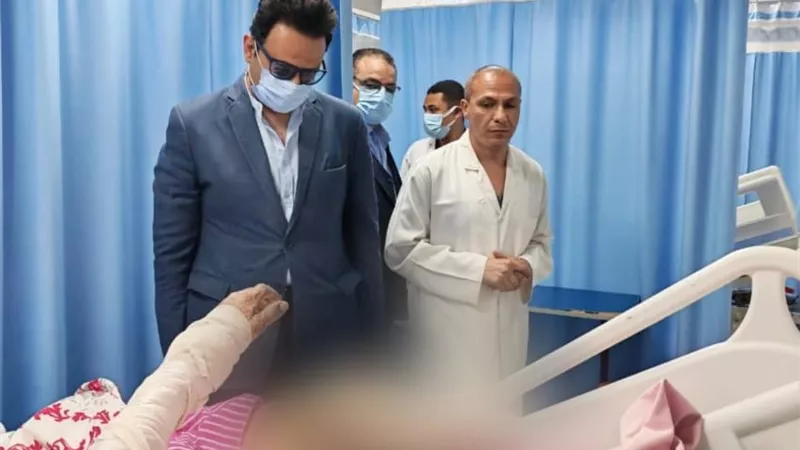 ألم الحروق وفرحة الميلاد.. ممرضة بسوهاج تضع مولودتها بعد إصابتها بحريق هائل