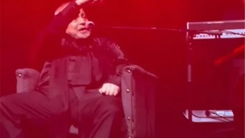 موقف إنساني من أبو وديع.. جورج وسوف يلبي طلب معجب في حفله بفرنسا
