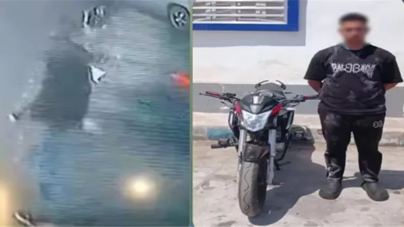 خبطها وهرب.. سائق دراجة نارية يدهس ربة منزل ببورسعيد والأمن يضبطه