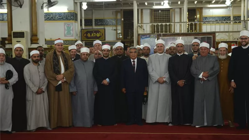 بالصور.. محافظ الدقهلية يشهد احتفال السنة الهجرية الجديدة بمسجد النصر