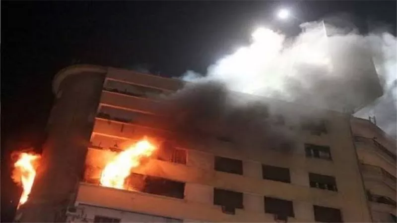 اندلاع حريق في شقة سكنية بحدائق الأهرام 