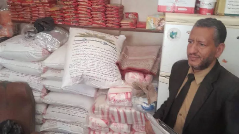 مصادرة 1.5 طن سكر تمويني وتحرير 242 مخالفة خلال حملات مكثفة بالمنيا