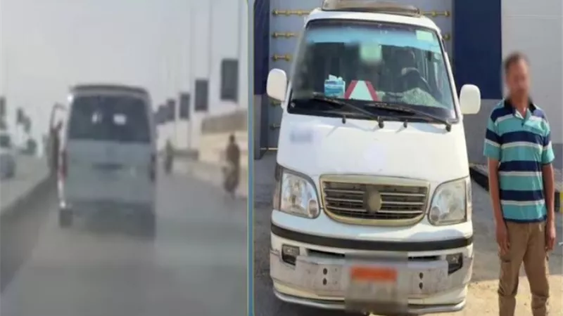 ضبط سائق ميكروباص قاد برعونة وعرّض حياة الركاب للخطر في بني سويف