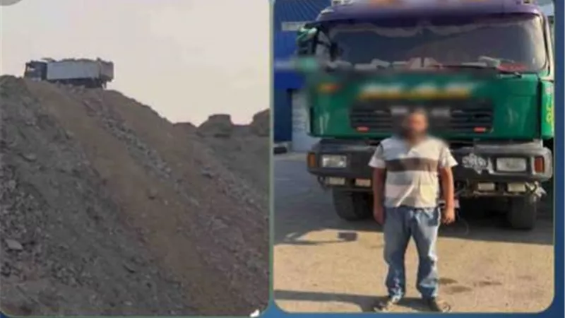 ضبط سائق ألقى أتربة وحجارة من أعلى المقطم وحاول إخفاء معالم سيارته