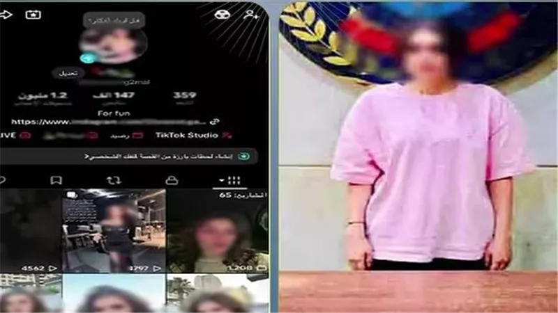 القبض على صانعة محتوى بتهمة نشر فيديوهات خادشة في الجيزة