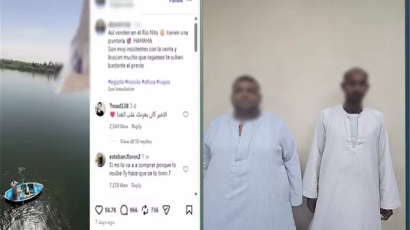 رفض يشتري الملابس.. نهاية صادمة لـ«مراكبي وبائع» بعد فيديو الإساءة إلى سائح بالأقصر
