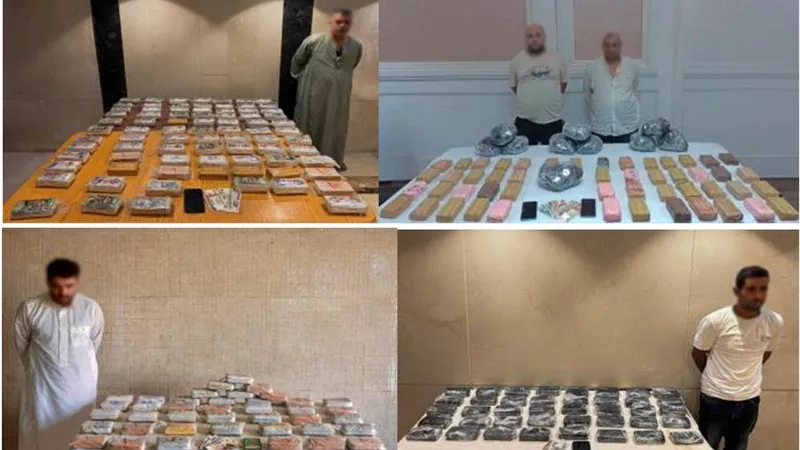 ضبط طن مخدرات بـ140 مليون ومصرع عنصرين شديدي الخطورة في مواجهة أمنية بأسوان