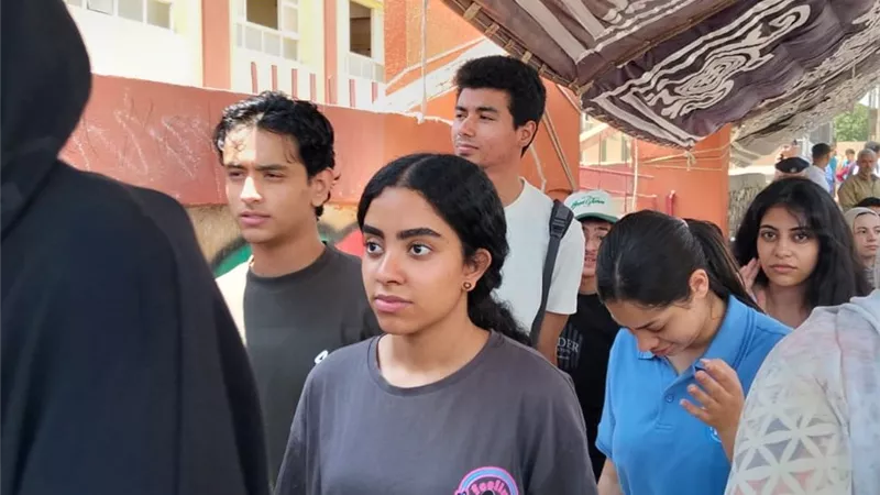 ارتياح بين طلاب الثانوية العامة بالإسماعيلية عقب امتحان المواد غير المضافة